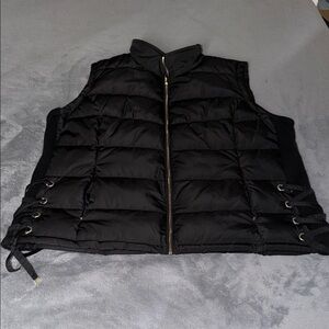 Calvin Klein Black Quilted Vest